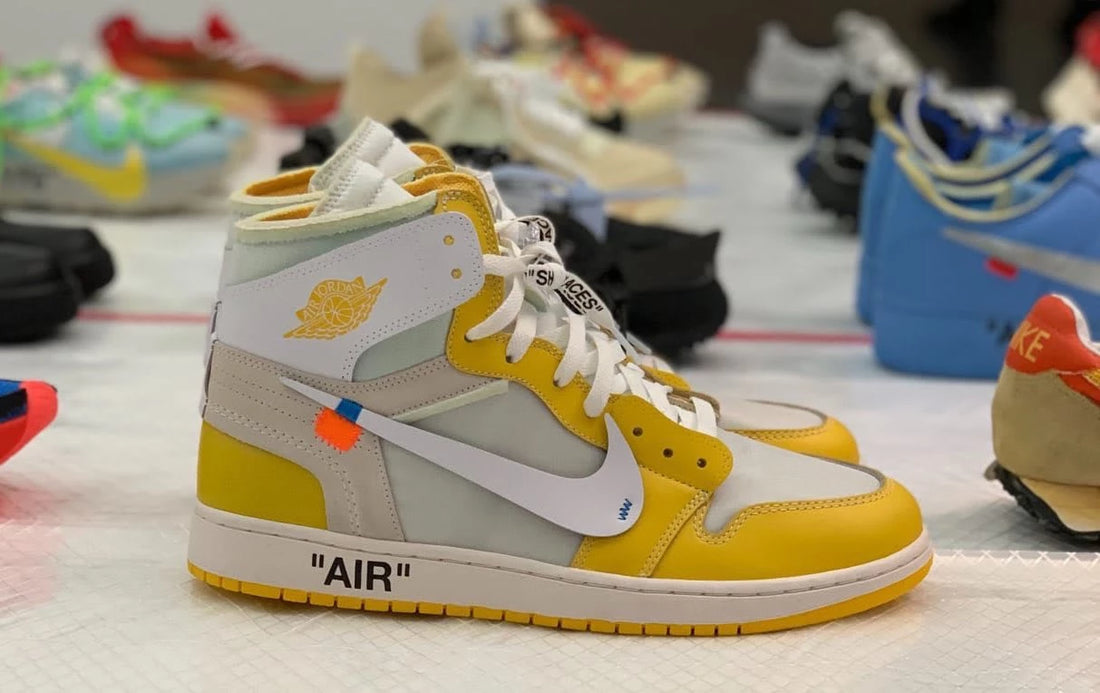 Off-White x Air Jordan 1 High “Canary Yellow”: La Nuova Collaborazione Che Sta Scuotendo il Mondo delle Sneakers