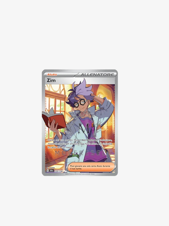 Zim Full Art ITA 236-198 Near Mint