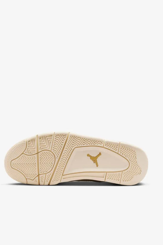  nike air jordan retro 4 mettalic gold