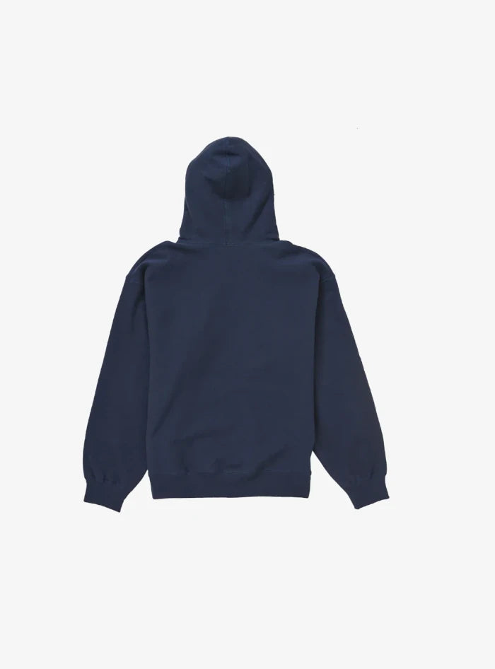 Felpa Supreme Box Logo Navy Fw24