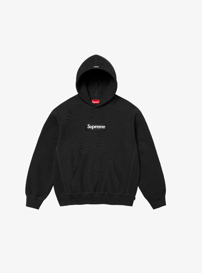 Felpa Supreme Box Logo Nera Fw24