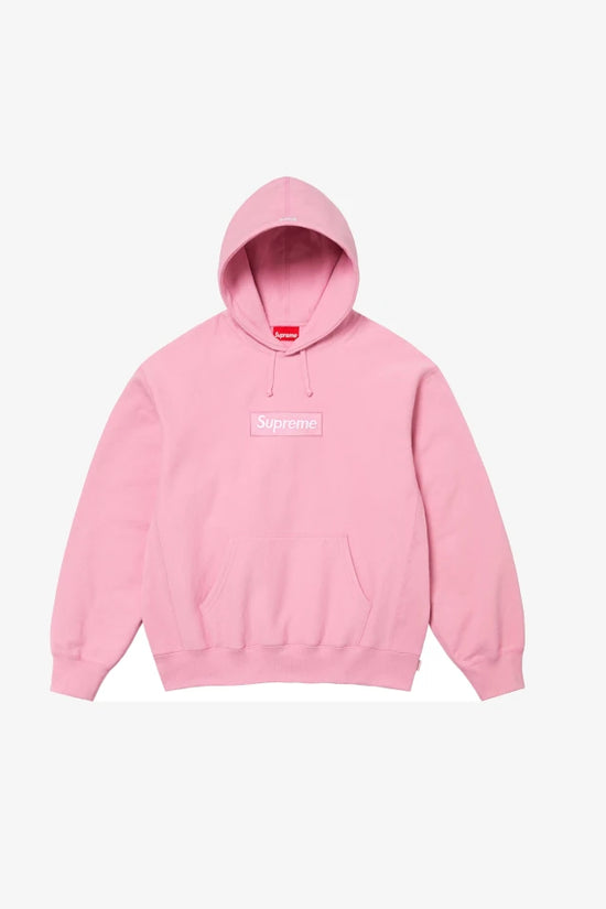 Felpa Supreme Box Logo Pink FW24