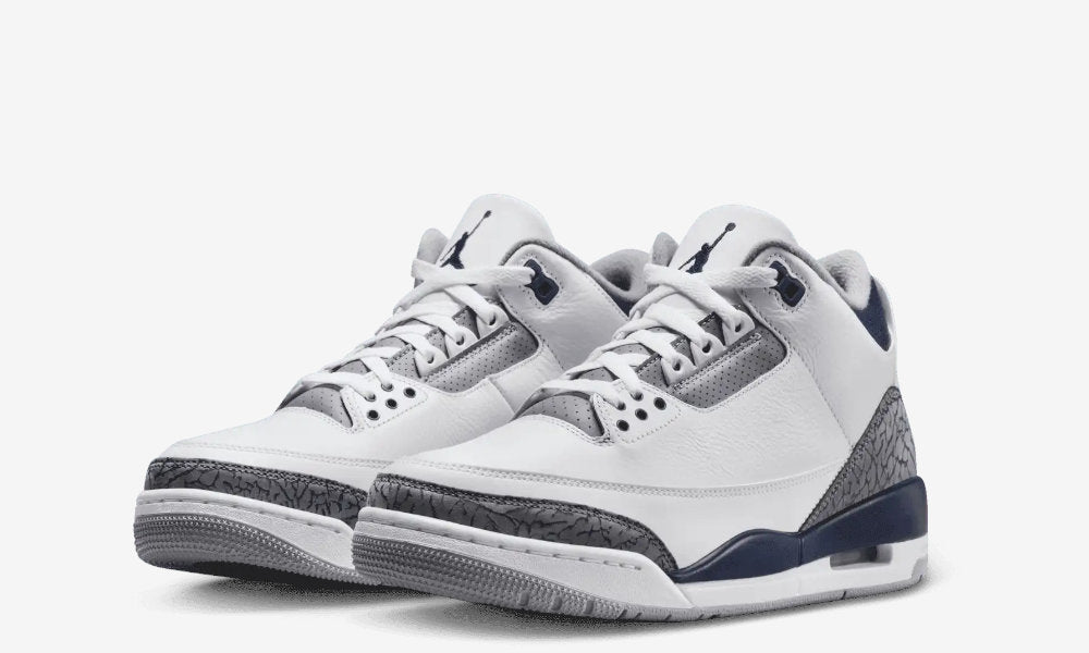 Jordan 3 White Midnight (GS)