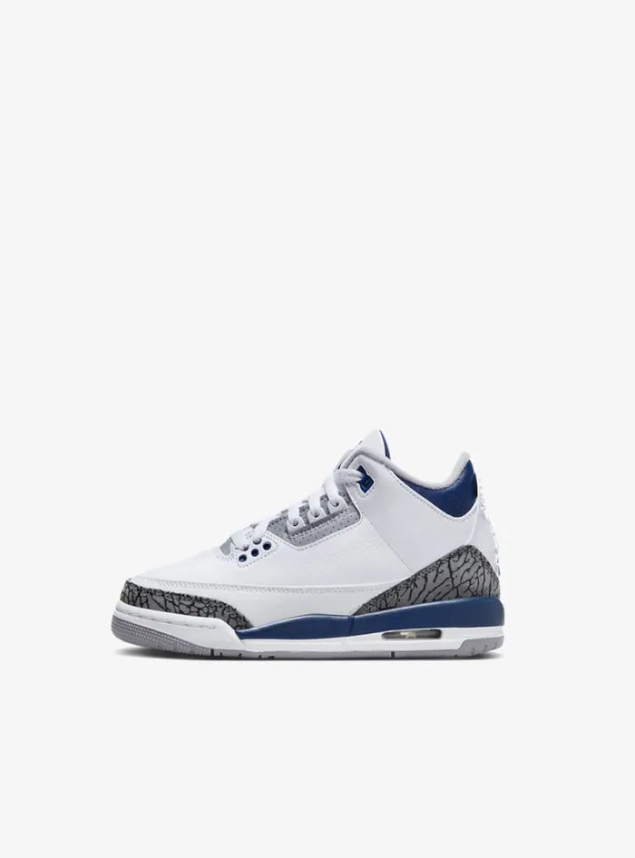 Jordan 3 White Midnight GS