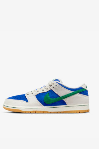 SB Dunk Low Pro Phantom and Hyper Royal