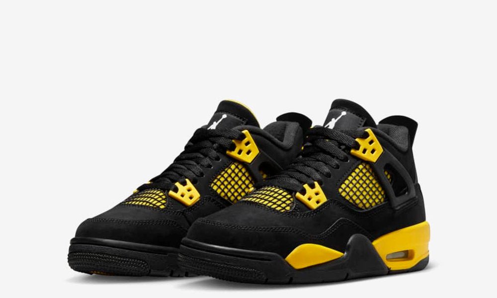 Air Jordan 4 Yellow Thunder (GS) - Mole-Resell