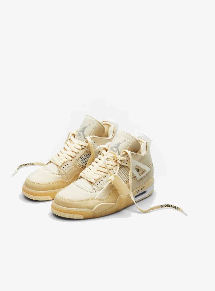 Air Jordan 4 Retr0 Off White Sail