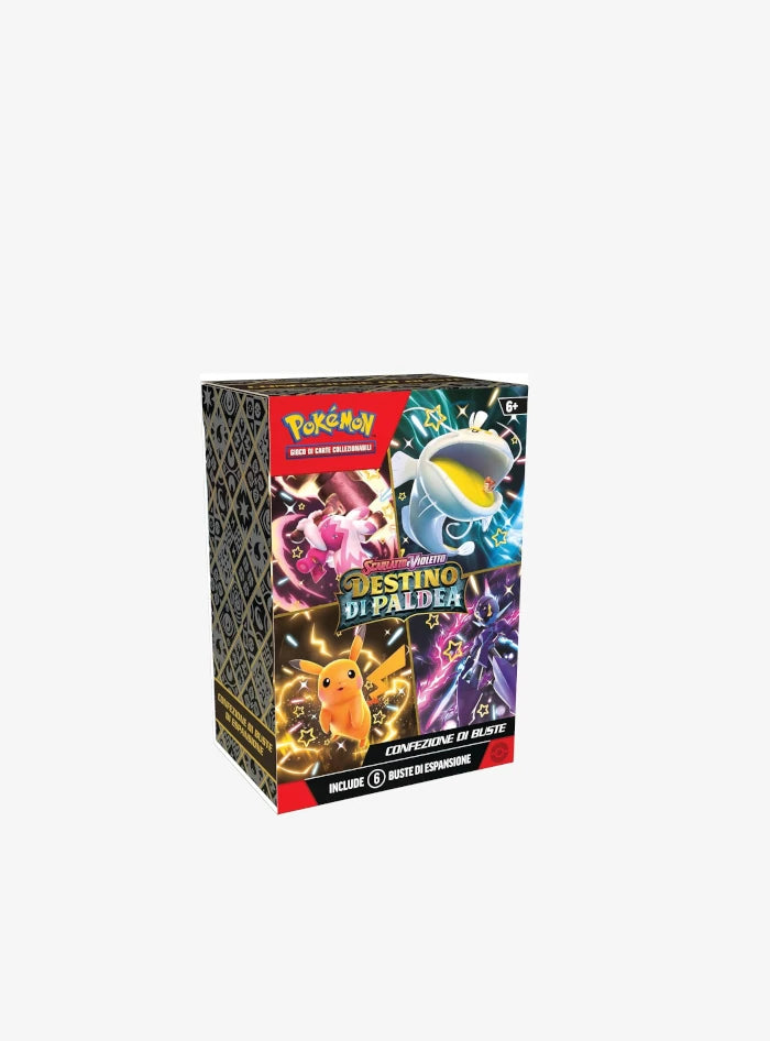 Scarlatto e Violetto Destino di Paldea Bundle da 6 Buste (ITA)