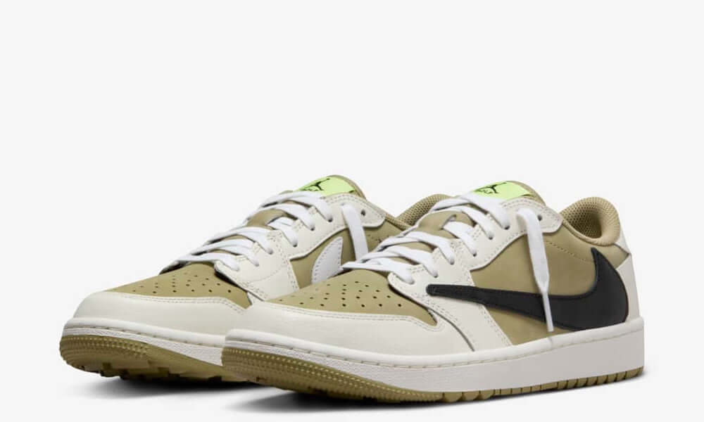 Jordan 1 Travis Scott Golf Olive - Mole Resell