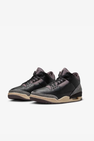 Air Jordan 3 x A Ma Maniére Black and Flat Pewter