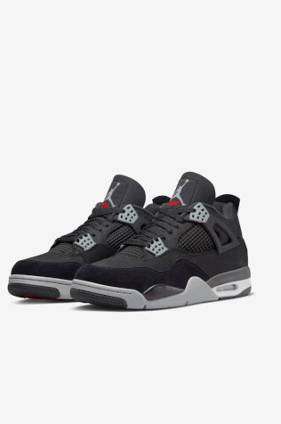 Air jordan 4 SE black canvas - Mole-Resell