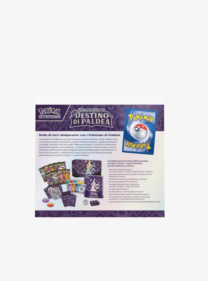 Set Allenatore FuoriClasse Scarlatto e Violetto Destino di Paldea IT